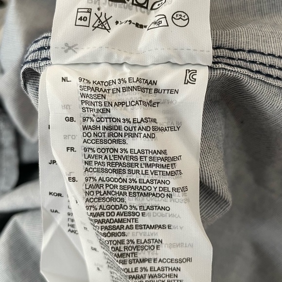 G-Star Raw Denim Zipper and Snap Button Closure Front Size‎ Medium - Picture 4 of 14